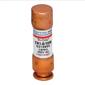 MERSEN FERRAZ TR1-8/10R Time Delay Fuse, 250V, 1.8A, Class RK5 | CH6CDN