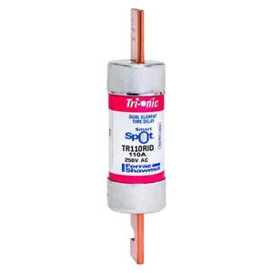 MERSEN FERRAZ TR110RID Time Delay Fuse, Class RK5, 250V, 110A | CH6CDF