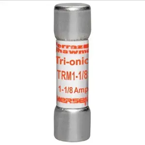 MERSEN FERRAZ TRM1-1/8 Time Delay Midget Fuse, 250V, 1.125A, 1 Pole | AG8WPT