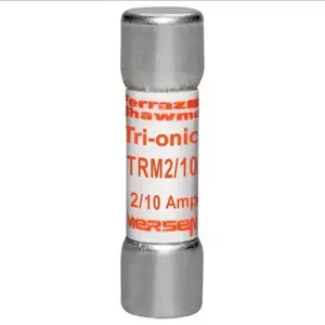 MERSEN FERRAZ TRM2/10 Time Delay Midget Fuse, 250V, 0.2A, 1 Pole | AG8WQB