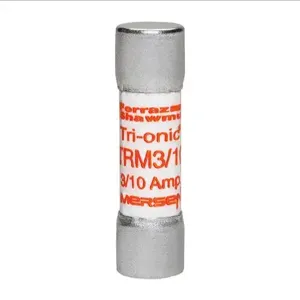 MERSEN FERRAZ TRM3/10 Time Delay Fuse, Midget, 250V, 0.3A, 1 Pole | AG8WQH