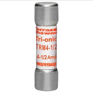 MERSEN FERRAZ TRM4-1/2 Time Delay Fuse, Midget, 250V, 4.5A, 1 Pole | AG8WQP
