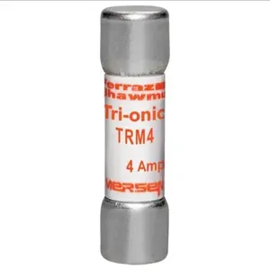 MERSEN FERRAZ TRM4 Time Delay Midget Fuse, 250V, 4A, 1 Pole | AG8WQM