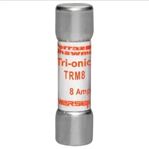 MERSEN FERRAZ TRM8 Time Delay Midget Fuse, 250V, 8A, 1 Pole | AG8WQU