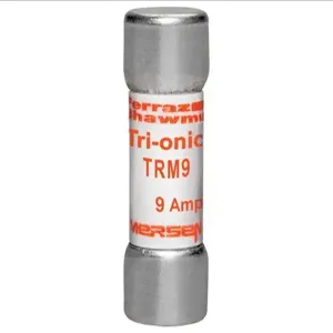 MERSEN FERRAZ TRM9 Time Delay Midget Fuse, 250V, 9A | CH6CEZ