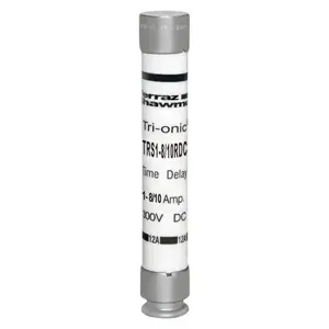 MERSEN FERRAZ TRS1-8/10RDC Time Delay Fuse, 300V, 1.8A, Class RK5 | CH6CGE RS1/10RDC