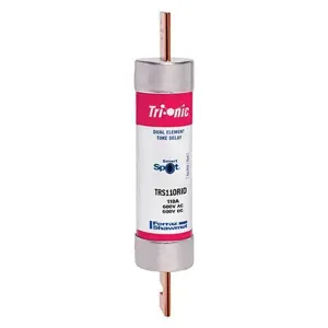 MERSEN FERRAZ TRS110RID Time Delay Fuse, 600V, 110A, Class RK5 | CH6CFL