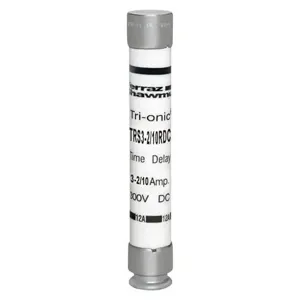 MERSEN FERRAZ TRS3-2/10RDC Time Delay Fuse, 300V, 3.2A, Class RK5 | CH6CHK TRS6/10RDC