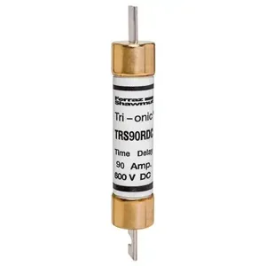 MERSEN FERRAZ TRS90RDC Time Delay Fuse, 600V, 90A, Class RK5 | CH6CKC