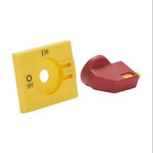 MERZ ELEKTRO H11R Rotary Handle, Pistol, Red/Yellow, Direct Mount, 2-Position, Lockable In Off Only, Nema 1 | CV7QBB