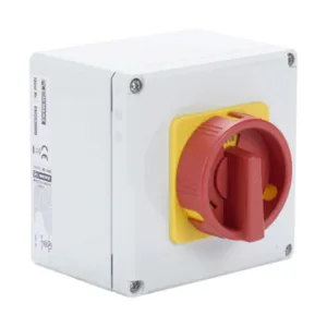 MERZ ELEKTRO ML1-025-V-E01R Rotary Enclosed Disconnect Switch, Load Break Capable, 3-Pole, 600 VAC, 25A, 5Ka Sccr | CV8BZW