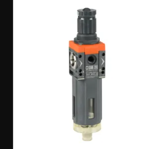 METAL WORK 5U13B243 Pneumatic Filter-Regulator, 3/8 Inch Female Npt Inlet, 3/8 Inch Female Npt Outlet | CV7XEK