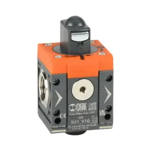 METAL WORK 5U13V103 Shut-Off Valve, 3-Port, 2-Position, Twist, N.C., 3/8 Inch Female Npt Inlet | CV8EQJ