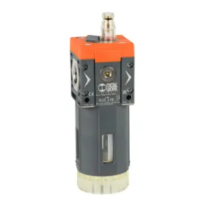 METAL WORK 5U24L104 Pneumatic Lubricator, 1/2 Inch Female Npt Inlet, 1/2 Inch Female Npt Outlet | CV7TFN