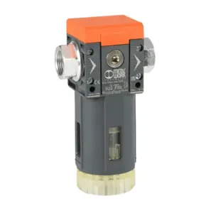 METAL WORK 5U25F205 Pneumatic Filter, Particulate And Moisture Separation, 3/4 Inch Female Npt Inlet | CV7LWR