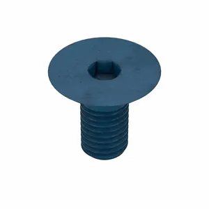 METRIC BLUE UST180375 Socket Cap Screw, Flat, M12 x 1.75 Thread Size, 25 Inch Length, 10Pk | AE7JNT 5YMU9