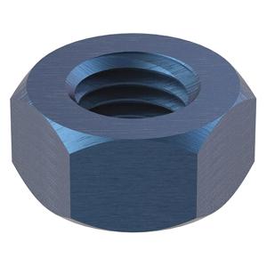 METRIC BLUE UST182801 Sechskantmutter, Vollqualität, Größe 10, legierter Stahl, 10er-Pack | AF8EZB 25GW27