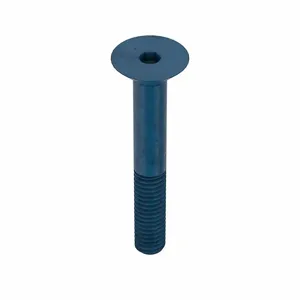 METRIC BLUE UST184015 Socket Cap Screw, Flat, M4 x 0.70 Thread Size, 30 Inch Length, 25Pk | AE7JMB 5YMP1