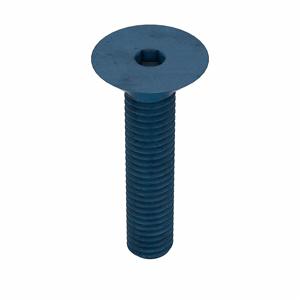 METRIC BLUE UST184025 Socket Cap Screw, Flat, M5 x 0.80 Thread Size, 25 Inch Length, 25Pk | AE7JMH 5YMP7