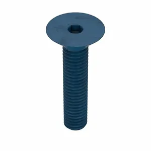 METRIC BLUE UST184025 Socket Cap Screw, Flat, M5 x 0.80 Thread Size, 25 Inch Length, 25Pk | AE7JMH 5YMP7