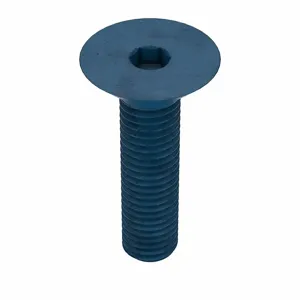 METRIC BLUE UST184138 Socket Cap Screw, Flat, M12 x 1.75 Thread Size, 50 Inch Length, 5Pk | AE7JNX 5YMV3