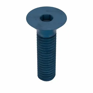 METRIC BLUE UST185126 Socket Cap Screw, Flat, M3 x 0.50 Thread Size, 12 Inch Length, 25Pk | AE7JLQ 5YMN1