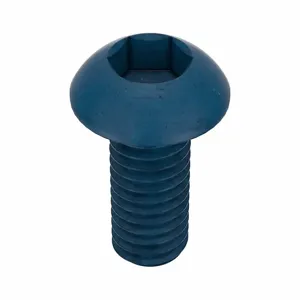 METRIC BLUE UST185175 Socket Cap Screw, Button, M4 x 0.70 Thread Size, 10 Inch Length, 25Pk | AE6HEZ 5RYE2