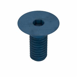 METRIC BLUE UST187456 Socket Cap Screw, Flat, M4 x 0.70 Thread Size, 10 Inch Length, 25Pk | AE7JLW 5YMN6