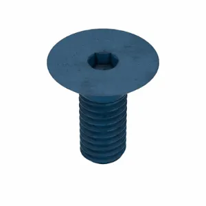 METRIC BLUE UST187456 Socket Cap Screw, Flat, M4 x 0.70 Thread Size, 10 Inch Length, 25Pk | AE7JLW 5YMN6