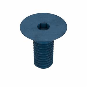 METRIC BLUE UST187461 Socket Cap Screw, Flat, M5 x 0.80 Thread Size, 12 Inch Length, 25Pk | AE7JME 5YMP4