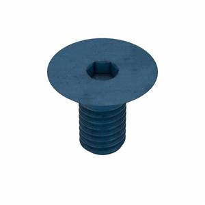 METRIC BLUE UST187465 Socket Cap Screw, Flat, M6 x 1 Thread Size, 12 Inch Length, 25Pk | AE7JML 5YMR0