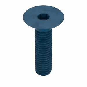 METRIC BLUE UST187467 Socket Cap Screw, Flat, M6 x 1 Thread Size, 25 Inch Length, 25Pk | AE7JMP 5YMR3