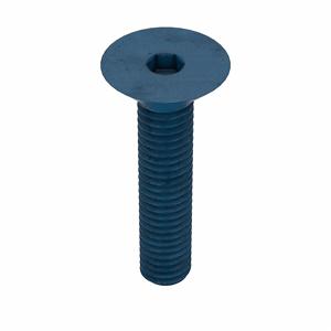 METRIC BLUE UST187468 Socket Cap Screw, Flat, M6 x 1 Thread Size, 30 Inch Length, 25Pk | AE7JMQ 5YMR4