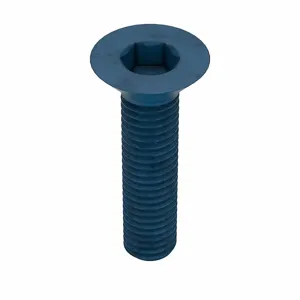 METRIC BLUE UST187474 Socket Cap Screw, Flat, M8 x 1.25 Thread Size, 35 Inch Length, 10Pk | AE7JNB 5YMT4