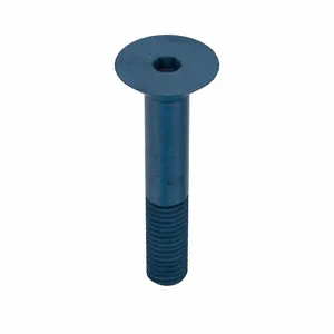 METRIC BLUE UST187477 Socket Cap Screw, Flat, M8 x 1.25 Thread Size, 50 Inch Length, 10Pk | AE7JND 5YMT6