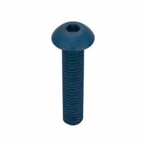 METRIC BLUE UST187480 Socket Cap Screw, Button, M4 x 0.70 Thread Size, 20 Inch Length, 25Pk | AE6HFC 5RYE5