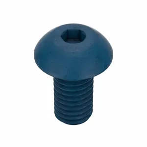 METRIC BLUE UST187482 Socket Cap Screw, Button, M5 x 0.80 Thread Size, 10 Inch Length, 25Pk | AE6HFE 5RYE7