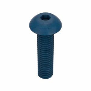 METRIC BLUE UST187484 Socket Cap Screw, Button, M5 x 0.80 Thread Size, 20 Inch Length, 25Pk | AE7JKN 5YMJ6