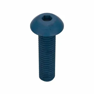 METRIC BLUE UST187484 Socket Cap Screw, Button, M5 x 0.80 Thread Size, 20 Inch Length, 25Pk | AE7JKN 5YMJ6