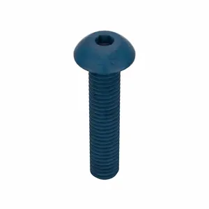 METRIC BLUE UST187485 Socket Cap Screw, Button, M5 x 0.80 Thread Size, 25 Inch Length, 25Pk | AE7JKP 5YMJ7