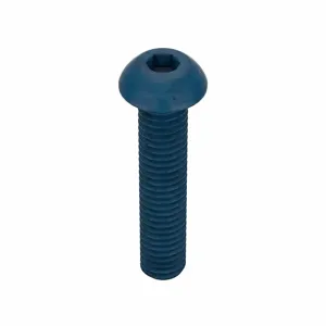 METRIC BLUE UST187490 Socket Cap Screw, Button, M6 x 1 Thread Size, 30 Inch Length, 25Pk | AE7JKX 5YMK4