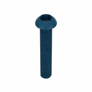 METRIC BLUE UST187491 Socket Cap Screw, Button, M6 x 1 Thread Size, 35 Inch Length, 10Pk | AE7JKY 5YMK5