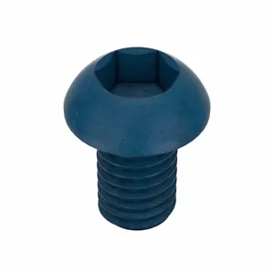 METRIC BLUE UST187521 Socket Cap Screw, Button, M6 x 1 Thread Size, 10 Inch Length, 25Pk | AE7JKR 5YMJ9