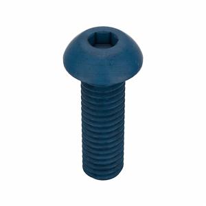 METRIC BLUE UST187524 Socket Cap Screw, Button, M6 x 1 Thread Size, 20 Inch Length, 25Pk | AE7JKV 5YMK2