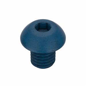 METRIC BLUE UST187525 Socket Cap Screw, Button, M8 x 1.25 Thread Size, 10 Inch Length, 25Pk | AE7JKZ 5YMK6