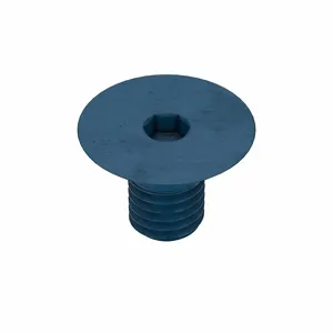 METRIC BLUE UST192823 Socket Cap Screw, Flat, M10 x 1.50 Thread Size, 10.5 Inch Length, 10Pk | AF8EYP 25GW16