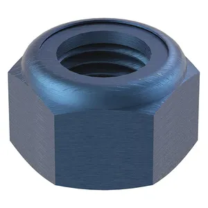 METRIC BLUE UST202389 Hex Locknut, M10 X 1.5mm Size, Steel, 100Pk | AF8EYZ 25GW25