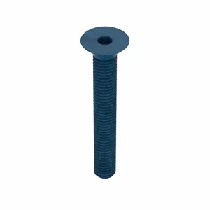 METRIC BLUE UST204761 Socket Cap Screw, Flat, M8 x 1.25 Thread Size, 60 Inch Length, 10Pk | AE7JNE 5YMT7