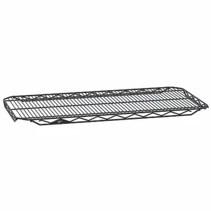 METRO 1836QBL Wire Shelf 18 x 36 inch Black Epoxy - Pack of 4 | AB8KVM 26C359