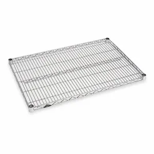 METRO 2448NC Wire Security Cart Shelf Carbon Steel 800 Lb. Shelf Cap | AD2XNQ 3W573